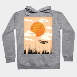 Korea Vintage travel poster Hoodie